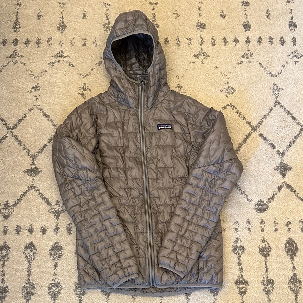 Patagonia Women’s Grey Micro Puff Hoody